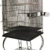A&E Cage Company Economy Dome Top Bird Cage - Platinum - 20 X 20 X 58 In 1 A&E Cage Company Economy Dome Top Bird Cage - Platinum - 20 X 20 X 58 In -Bird pet supplies Sales ae cage company economy dome top bird cage platinum 20 x 20 x 58 in 831262