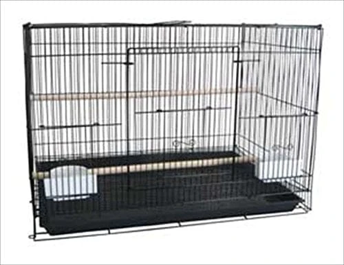 A&E Cage Company Economy Flight Bird Cage - Black - 24 X 16 X 16 In - 4 Pack 3 A&E Cage Company Economy Flight Bird Cage - Black - 24 X 16 X 16 In - 4 Pack