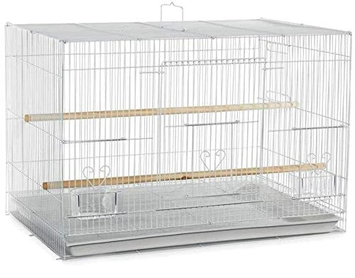 A&E Cage Company Economy Flight Bird Cage - White - 30 X 18 X 18 In - 4 Pack 3 A&E Cage Company Economy Flight Bird Cage - White - 30 X 18 X 18 In - 4 Pack