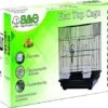 A&E Cage Company Flat Top Bird Cage In Retail Box - Black - 18 X 14 X 22 In