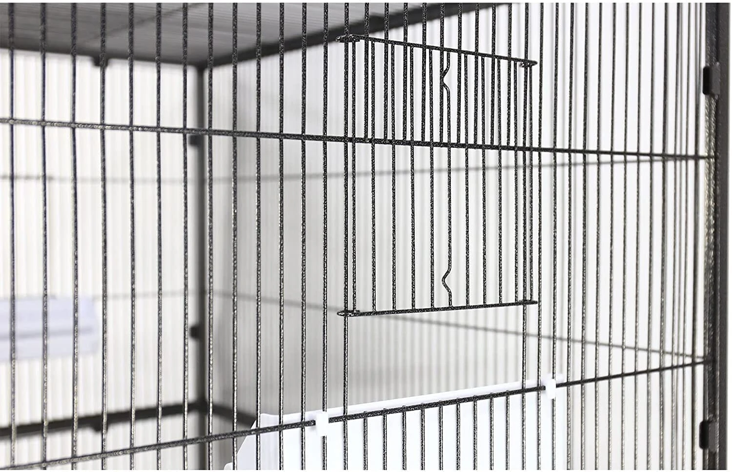 A&E Cage Company Flight Bird Cage With Stand - Black - 31 X 20 In 9 A&E Cage Company Flight Bird Cage With Stand - Black - 31 X 20 In - Image 7