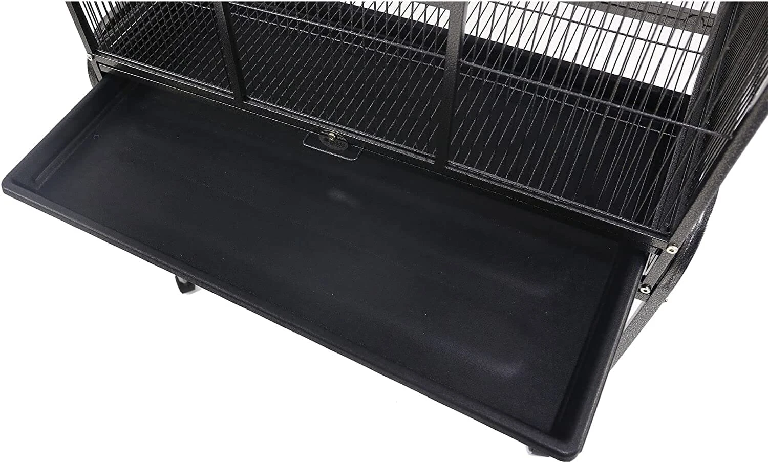 A&E Cage Company Flight Bird Cage With Stand - Black - 31 X 20 In 10 A&E Cage Company Flight Bird Cage With Stand - Black - 31 X 20 In - Image 8