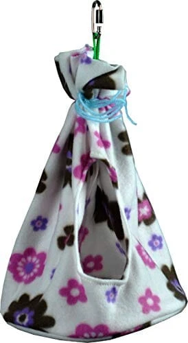 A&E Cage Company Happy Beaks Fleece Teepee Bird Nesting Materials - Large 3 A&E Cage Company Happy Beaks Fleece Teepee Bird Nesting Materials - Large