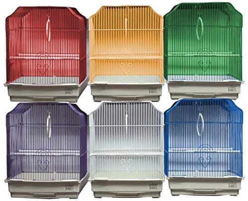 A&E Cage Company Ornate Bird Cage - Assorted - 12 X 9 In - 6 Pack 3 A&E Cage Company Ornate Bird Cage - Assorted - 12 X 9 In - 6 Pack