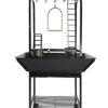 A&E Cage Company Parrot Play Stand With Ladders And Toy Hooks - Black - 26 X 25 X 48 In 2 A&E Cage Company Parrot Play Stand With Ladders And Toy Hooks - Black - 26 X 25 X 48 In -Bird pet supplies Sales ae cage company parrot play stand with ladders and toy hooks black 26 x 25 x 48 in 577891
