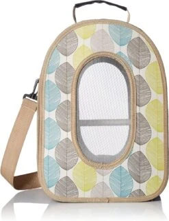 A&E Cage Company Voyager Soft Sided Travel Bird Carrier - Tan - Large - 18.5 X 13.5 X 9