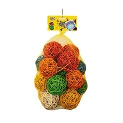 A&E Cage Happy Beaks Ball Hive Bird Toy - Medium