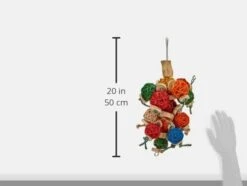 A&E Cage Happy Beaks Ball Thing Bird Toy - 10 X 14 In