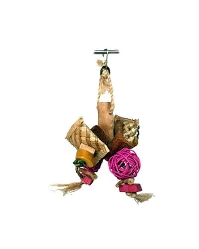 A&E Cage Happy Beaks Chunky Monster Bird Toy - 7 X 8 In 3 A&E Cage Happy Beaks Chunky Monster Bird Toy - 7 X 8 In