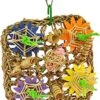 A&E Cage Happy Beaks Deluxe Vine Mat Bird Toy - 7 X 7 X 3 In 1 A&E Cage Happy Beaks Deluxe Vine Mat Bird Toy - 7 X 7 X 3 In -Bird pet supplies Sales ae cage happy beaks deluxe vine mat bird toy 7 x 7 x 3 in 993487