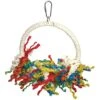 A&E Cage Happy Beaks Rope Swing Preening Bird Toy - 8 X 11 In