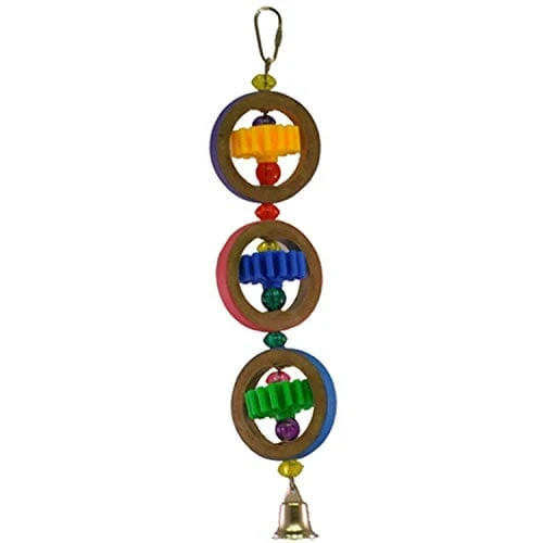 A&E Cage Happy Beaks Spin Tower Bird Toy - 13 X 3 X 3 In 3 A&E Cage Happy Beaks Spin Tower Bird Toy - 13 X 3 X 3 In