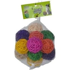 A&E Cage Happy Beaks Vine Munch Balls Bird Toy - 2.5 In - 12 Count