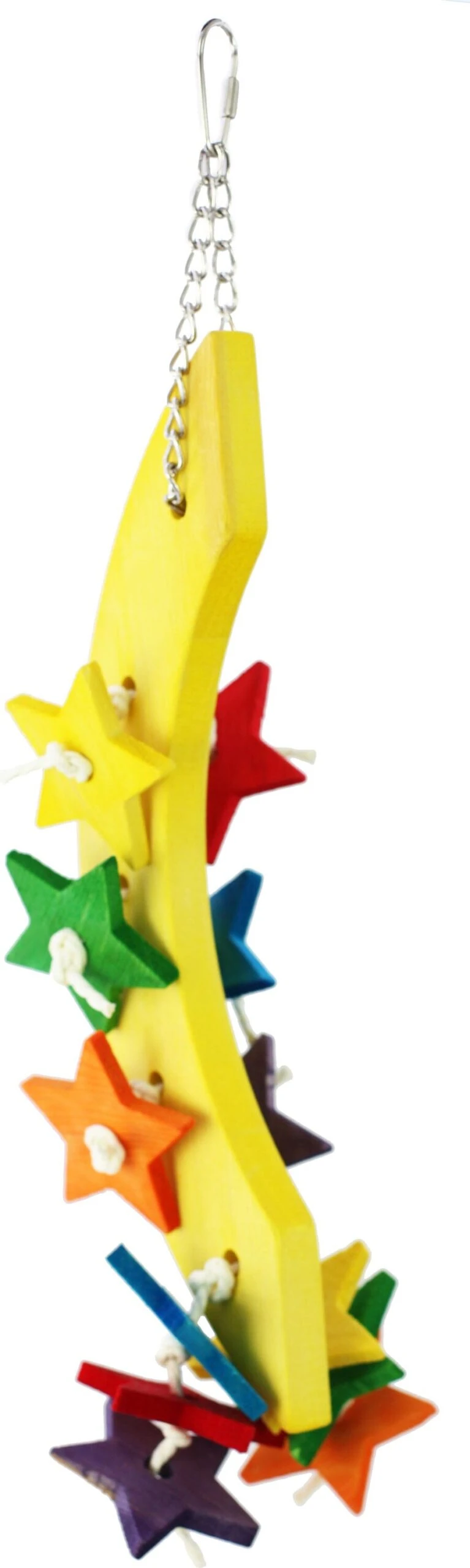 A&E Cage Happy Beaks Wood Moon & Stars Bird Toy - 15.75 X 3.5 X 3.5 I 3 A&E Cage Happy Beaks Wood Moon & Stars Bird Toy - 15.75 X 3.5 X 3.5 I