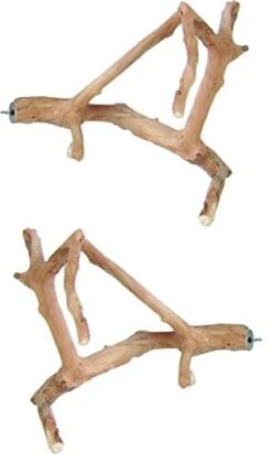 A&E Java Wood Multi-Branch Bird Perch - Small