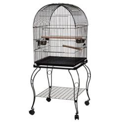 Animal Treasures Bird Cage - Black - Large