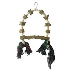 Animal Treasures Birdie Pepper Wood Swing - Small