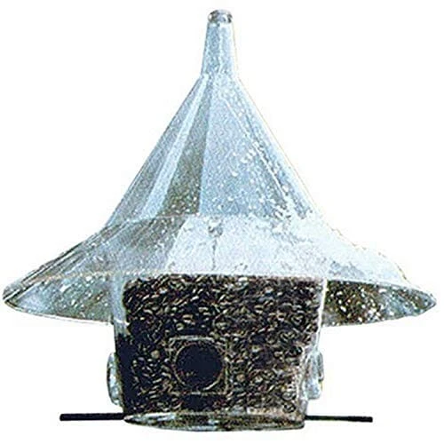 Arundale Mandarin Squirrel Proof Platform Wild Bird Feeder - Clear - 7 Lbs Cap 4 Arundale Mandarin Squirrel Proof Platform Wild Bird Feeder - Clear - 7 Lbs Cap - Image 2
