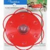 Audubon Classic Plastic Hummingbird Dish Feeder - Red - 12 Oz Cap