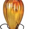 Audubon Fluted Glass Oriole Feeder - Orange - 20 Oz Cap - 4 Pack