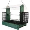 Audubon Going Green 5-In-1 Ranch Feeder With Suet Holders Plastic Hopper Wild Bird Feeder - Blue -Bird pet supplies Sales audubon going green 5 in 1 ranch feeder with suet holders plastic hopper wild bird feeder blue 139445