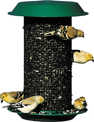 Audubon Magnum Plastic Sunflower Screen Wild Bird Feeder - Green - 3 Lbs Cap 3 Audubon Magnum Plastic Sunflower Screen Wild Bird Feeder - Green - 3 Lbs Cap