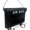 Audubon Modern Farmhouse Squirrel Resistant Air Mail FDR Wild Bird Feeder - Black - 5 Lbs Cap