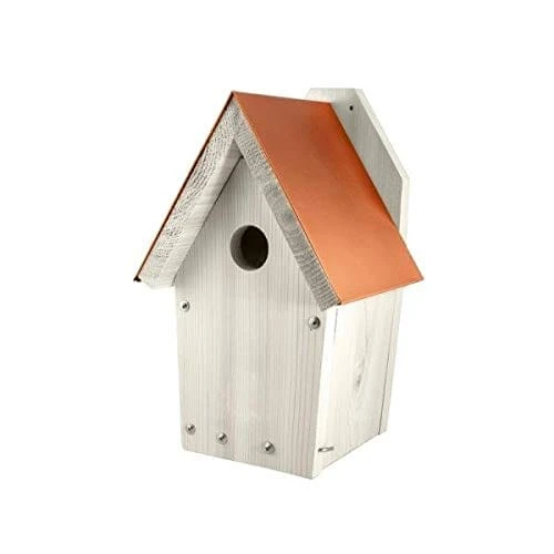 Audubon Nantucket Bluebird Wild Bird House - White - 7.5 X 7.85 X 13.5 I 3 Audubon Nantucket Bluebird Wild Bird House - White - 7.5 X 7.85 X 13.5 I