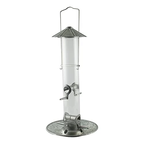 Audubon Rustic Farmhouse Silo Tube Type Feeder Mixed Seed - Nickel - 1.5 Lbs 3 Audubon Rustic Farmhouse Silo Tube Type Feeder Mixed Seed - Nickel - 1.5 Lbs
