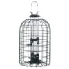 Audubon Squirrel-Resistant Caged Tube Haven Wild Bird Feeder - Clear And Green - 1.25 Lbs Cap -Bird pet supplies Sales audubon squirrel resistant caged tube haven wild bird feeder clear and green 125 lbs cap 278189