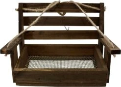 Backyard Essentials Hanging Porch Swing Wild Bird Feeder - Brown - 4.63 X 8.36 X 5.75 18 Backyard Essentials Hanging Porch Swing Wild Bird Feeder - Brown - 4.63 X 8.36 X 5.75 -Bird pet supplies Sales backyard essentials hanging porch swing wild bird feeder brown 463 x 836 x 575 682398
