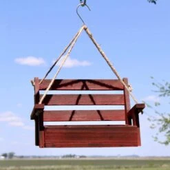 Backyard Essentials Hanging Porch Swing Wild Bird Feeder - Red - 4.63 X 8.36 X 5.75 -Bird pet supplies Sales backyard essentials hanging porch swing wild bird feeder red 463 x 836 x 575 495207
