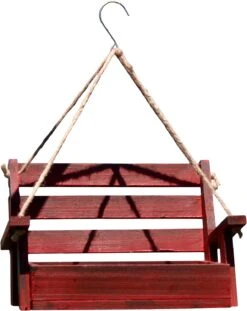 Backyard Essentials Hanging Porch Swing Wild Bird Feeder - Red - 4.63 X 8.36 X 5.75 -Bird pet supplies Sales backyard essentials hanging porch swing wild bird feeder red 463 x 836 x 575 623078