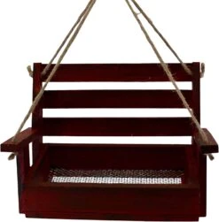 Backyard Essentials Hanging Porch Swing Wild Bird Feeder - Red - 4.63 X 8.36 X 5.75 -Bird pet supplies Sales backyard essentials hanging porch swing wild bird feeder red 463 x 836 x 575 654582