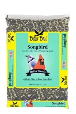 Better Bird Songbird Food Wild Bird Food Seed Mix - 17 Lbs