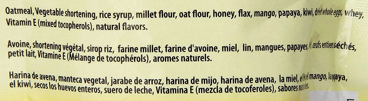 Caitec Baked Tropi-Fruit Medley Munchies Bird Treats - 4 Oz - Case Of 12 6 Caitec Baked Tropi-Fruit Medley Munchies Bird Treats - 4 Oz - Case Of 12 - Image 4