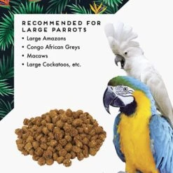 Caitec Oven Fresh Bites Small Parrot Bird Food - 15 Lb Bag