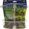 Droll Yankees Observer Window Seed Wild Bird Feeder - Clear - .5 Lbs Cap