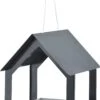 Esschert Design Anthracite Hanging House Wild Bird Feeder -
