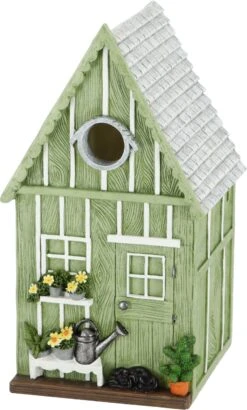 Esschert Design Garden Shed Birdhouse - 5.5 X 5.3 X 9.9In