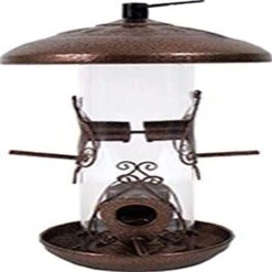 Heath Giddy-Up Wild Bird Feeder - Copper - 2 Lbs Cap