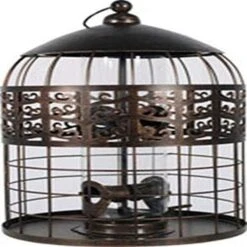 Heath Grand Palace Squirrel Resistant Haven Wild Bird Feeder - Bronze - 1 Lb Cap