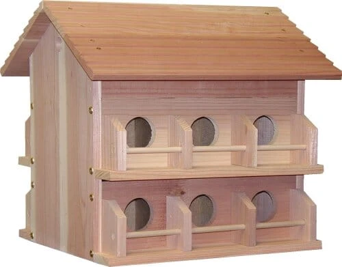 Heath Purple Martin House Wood - 12 Room 3 Heath Purple Martin House Wood - 12 Room