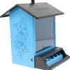 Heath Squirrel Resistant And Metal Wild Bird Feeder - Blue - 5 Lbs Cap 2 Heath Squirrel Resistant And Metal Wild Bird Feeder - Blue - 5 Lbs Cap -Bird pet supplies Sales heath squirrel resistant and metal wild bird feeder blue 5 lbs cap 802958