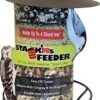 Heath Stack'Ms Seed Cake Wild Bird Feeder - Black - 4 Cake Cap