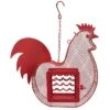 Heath Suet 'N Seed Feeder Rooster Suet And Seed Cake Wild Bird Feeder - Red - 2 Cake Cap -Bird pet supplies Sales heath suet n seed feeder rooster suet and seed cake wild bird feeder red 2 cake cap 400354