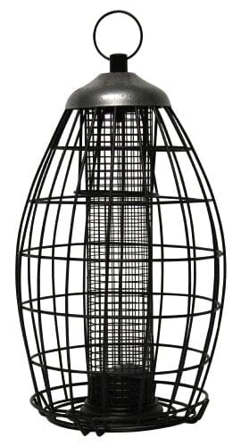 Heath The Protector Haven Wild Bird Feeder - Pewter - 2 Lbs Cap 3 Heath The Protector Haven Wild Bird Feeder - Pewter - 2 Lbs Cap