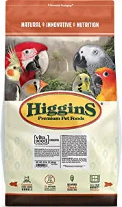 Higgins Nederlands Vita Seed Cockatiel Bird Food - 25 Lbs