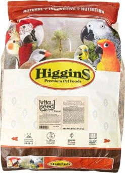 Higgins Nederlands Vita Seed Vita California Blend Parrot Bird Food - 25 Lbs
