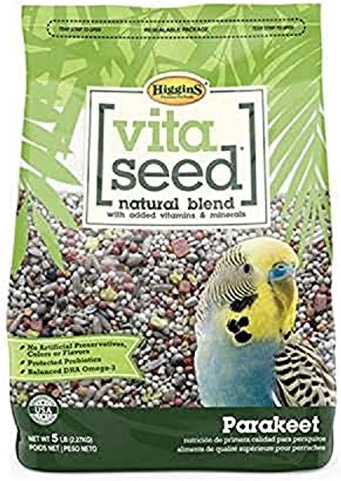 Higgins Nederlands Vita Seed Vita Parakeet Bird Food - 5 Lbs 3 Higgins Nederlands Vita Seed Vita Parakeet Bird Food - 5 Lbs